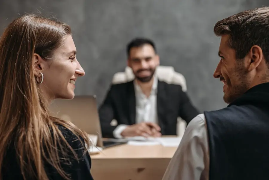 A consultation at the Halden & Roe offices